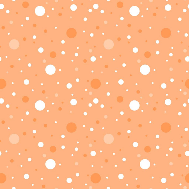 オレンジ色のシームレスなテクスチャ - ベクター画像
