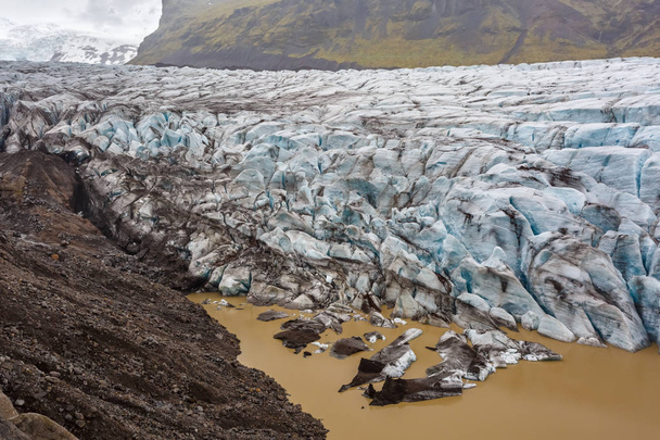 Svinafellsjokull glacier in Iceland - Foto, Bild