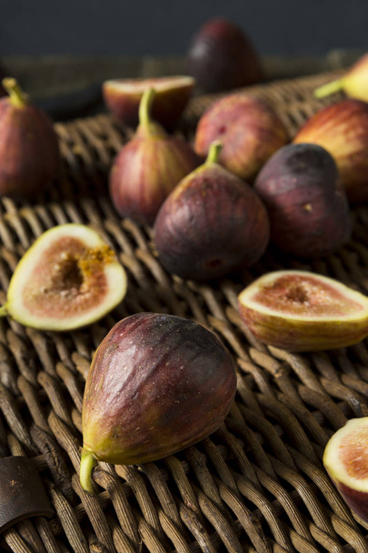 Raw Organic Purple Figs - Photo, image