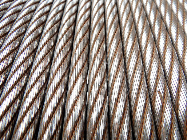 Cuerda de acero - fondo
 - Foto, imagen