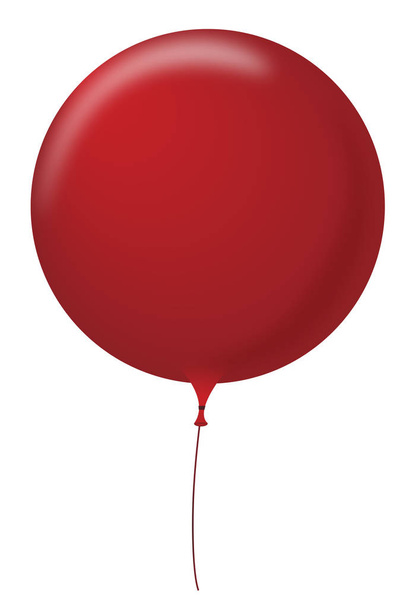 Red Vector Balloon - Vektor, obrázek
