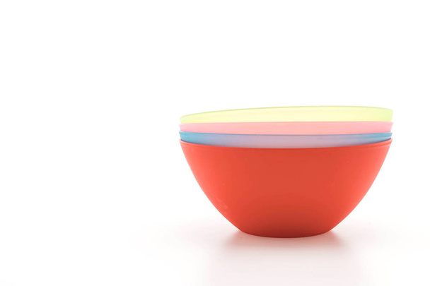 colorful plastic bowl  - Foto, imagen