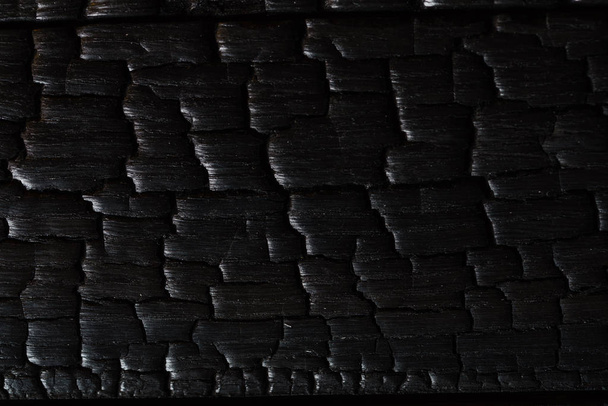 Texture of burnt wood - Φωτογραφία, εικόνα