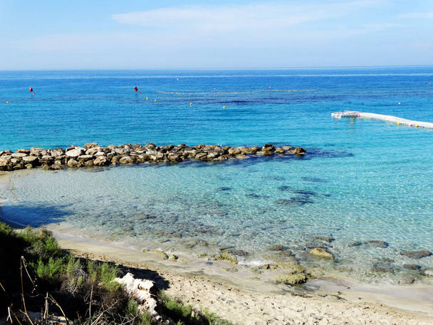 spiaggia costa paesaggio Mar Mediterraneo Cipro Isola
  - Foto, immagini