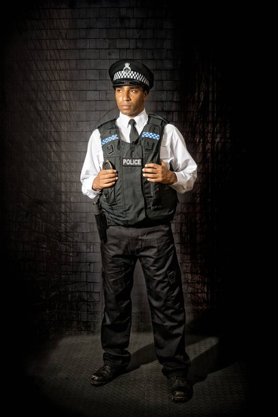 britischer Polizist - Foto, Bild