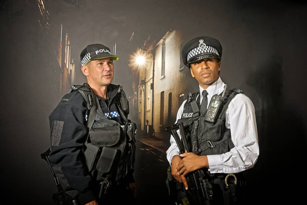Police tactique britannique
 - Photo, image