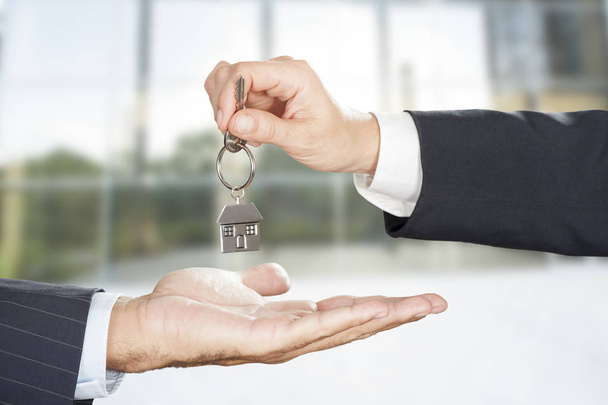 Handing Over the Key from a New Home - Photo, Image