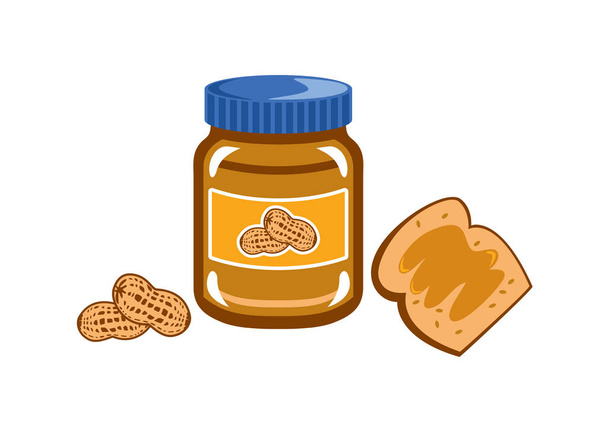 Peanut Butter vector - Vector, Image