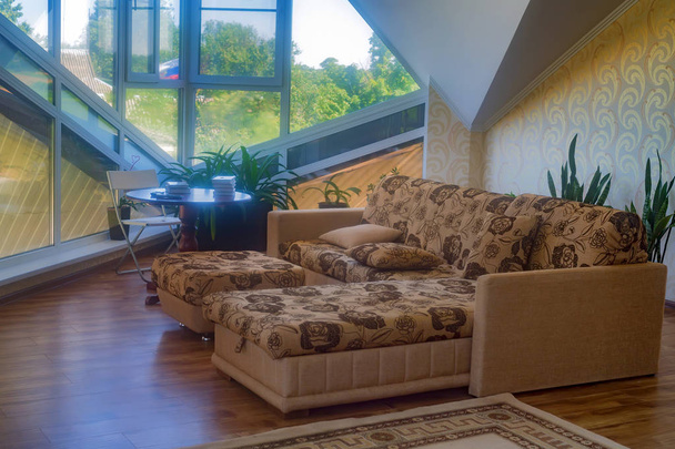 Luxury light interior of sitting room - Photo, Image