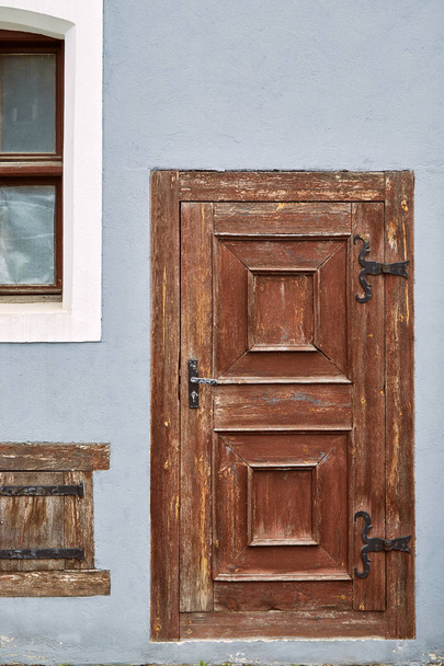 Retro wooden doors  - Photo, Image