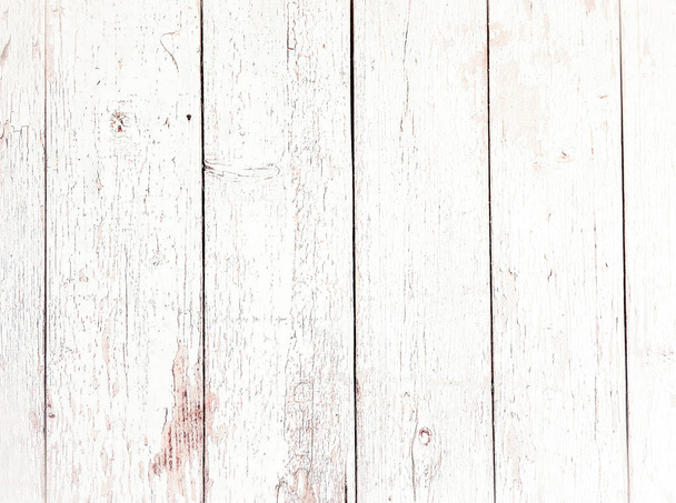 Lichte houtstructuur achtergrond oppervlak met oude natuurlijke patroon of oude houtstructuur tafelblad weergave. Grunge oppervlak met houtstructuur achtergrond. Vintage hout textuur achtergrond. Rustiek top tabelweergave - Foto, afbeelding