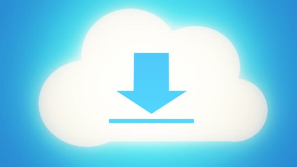 4k,Download the informative cloud,web tech background. - Footage, Video