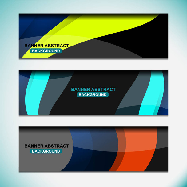 Abstract banner design - Vector, Image