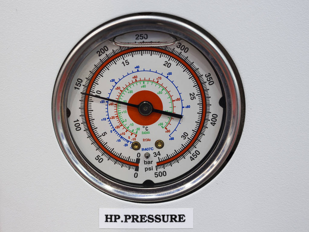 Fordított ozmózis rendszer ellenőrző PA nyomás-gage hőmérő - Fotó, kép