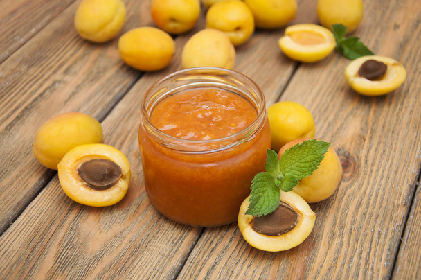 A apricot jam - Фото, зображення
