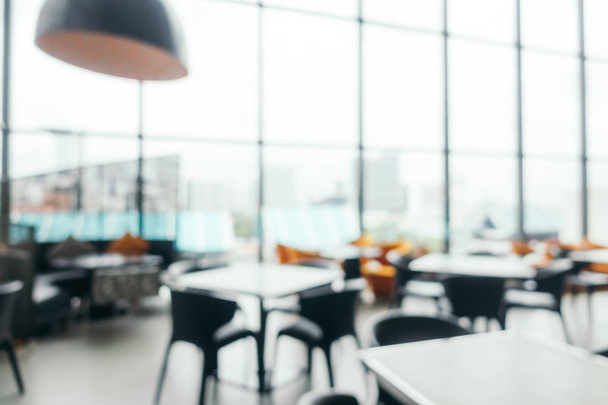 Abstract blur and defocused restaurant and coffee interior - Foto, Bild