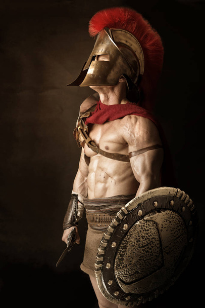 Soldado antigo ou Gladiador
 - Foto, Imagem