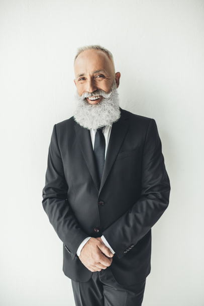 stylish senior businessman - Fotoğraf, Görsel