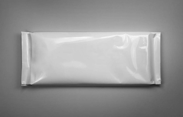 patroon witte verpakking voor snack - Foto, afbeelding