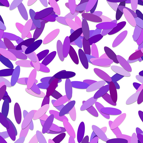 Opakující se elipsa pozadí vzorek - vektorové ilustrace z fialové oblých tvarů s efektem stínování - Vektor, obrázek