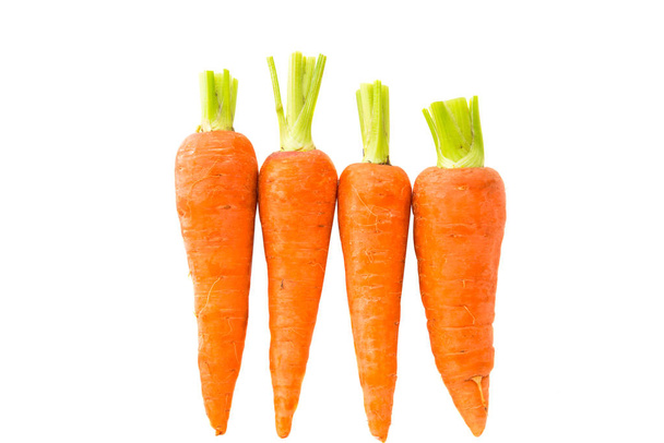 A pile of carrot isolated  - Foto, immagini