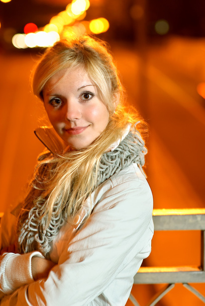 Portrait of charming blonde - Fotó, kép