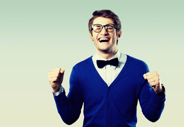 young happy business man - Фото, изображение