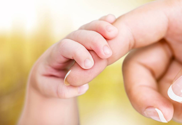 New born baby hand - Foto, Imagem