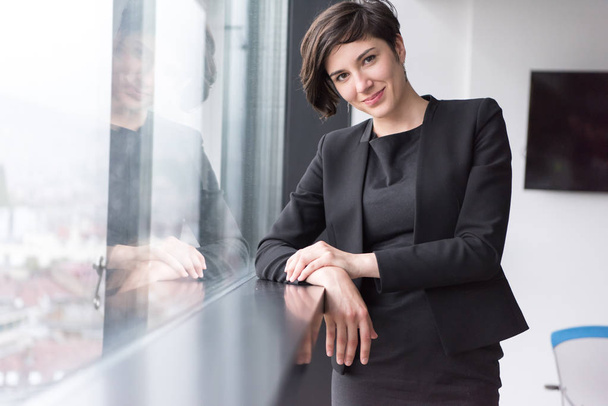 successful Businesswoman by the window - Fotoğraf, Görsel