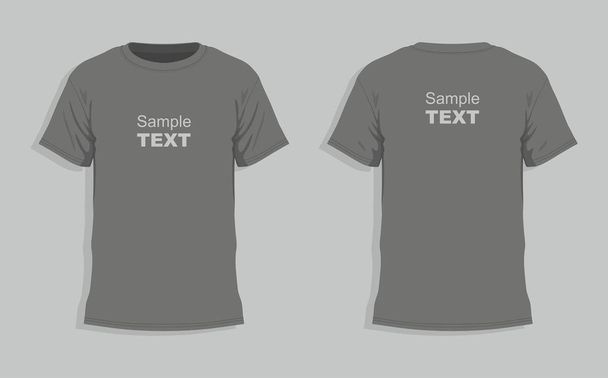 Black t-shirt design template  - Vector, afbeelding
