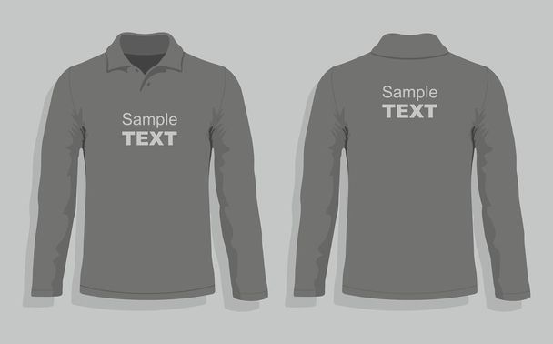 黒の t シャツのデザイン テンプレート  - ベクター画像