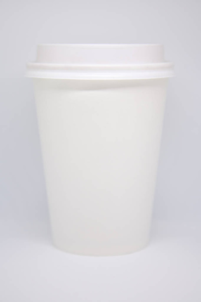 papier matin rapide tasse blanche de café
 - Photo, image