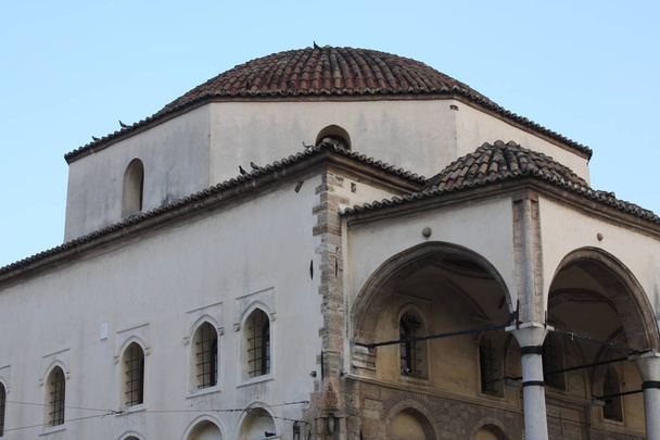 tsisdarakis-Moschee ist eine osmanische Moschee aus dem 18. Jahrhundert, die heute als Museum im Zentrum von Athen, Griechenland, dient. Hinweis an die Redaktion: Indexierungssprache: uk - englisch - Foto, Bild