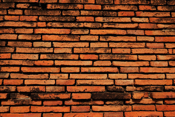 Old Red brick wall. Grunge Background - Photo, Image