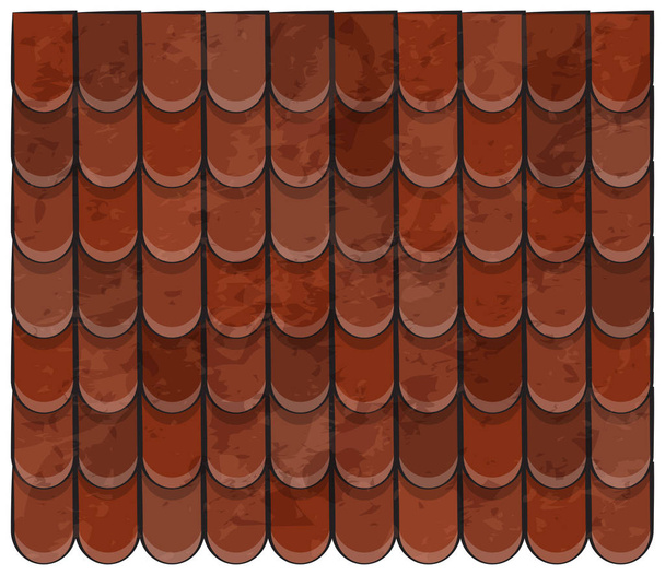 Dachziegel Textur schöne Banner Tapete Design Illustratio - Vektor, Bild