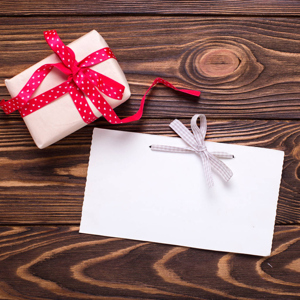 Festive gift box with present  - Foto, Imagem