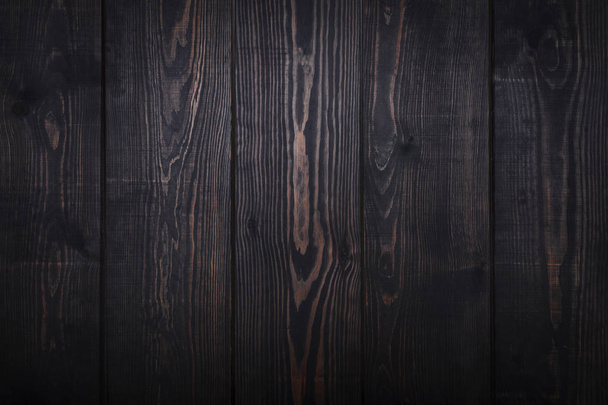 Fondo de tablón de madera marrón oscuro
. - Foto, imagen