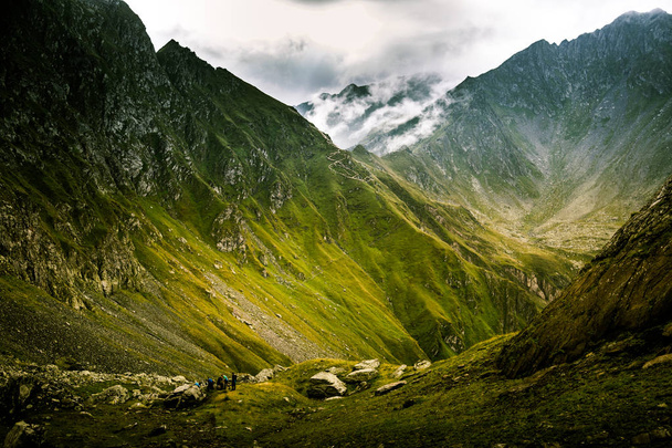 A beautiful mountain landscape in Carpathian mountains - Photo, Image