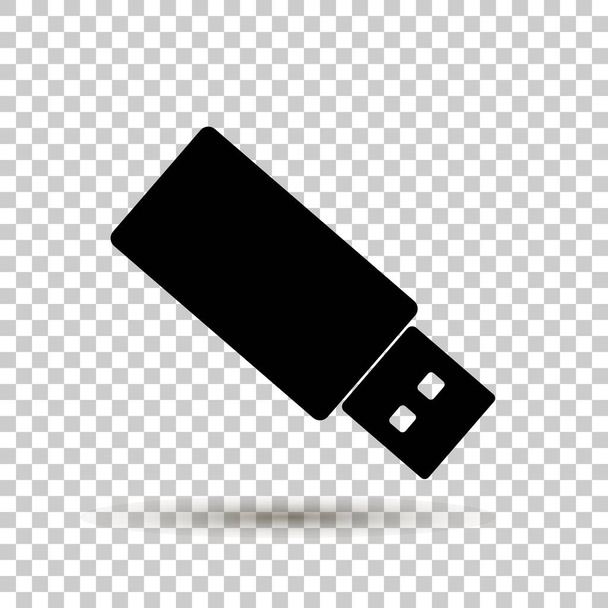 Vektorbild USB-Stick. Vektorsymbol. - Vektor, Bild