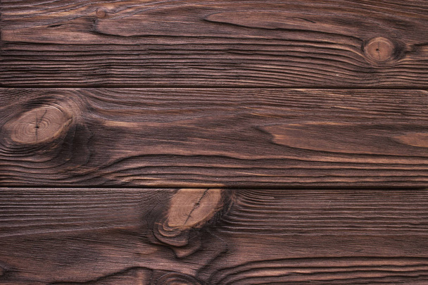 Vintage dřevěné povrchové pohled shora. Dřevěný stůl - Fotografie, Obrázek