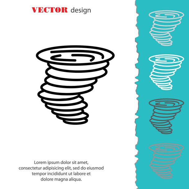 Icône Web Tornado
 - Vecteur, image
