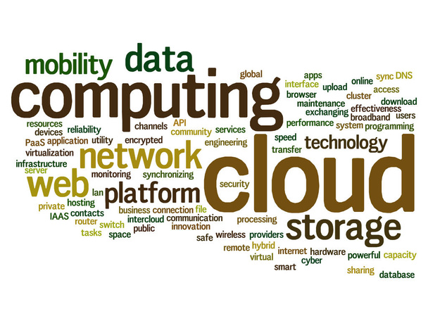 Хмара веб хмарних слів
 - Вектор, зображення