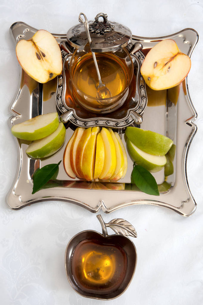 Μέλι με μήλα για tallit - Φωτογραφία, εικόνα