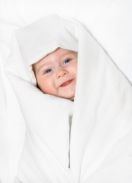 Small smiling baby - Fotó, kép