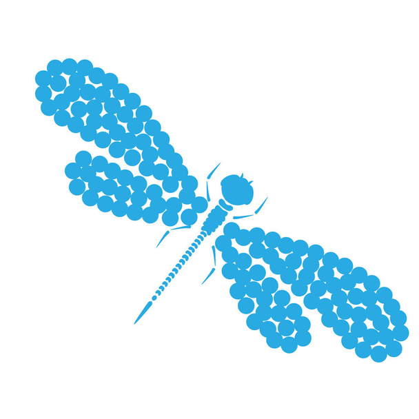 Vektori lohikäärme-lentää siluetti. Sarjakuva graafinen kuva damselfly eristetty musta ja valkoinen siivet. Sketch hyönteinen sudenkorento
 - Vektori, kuva