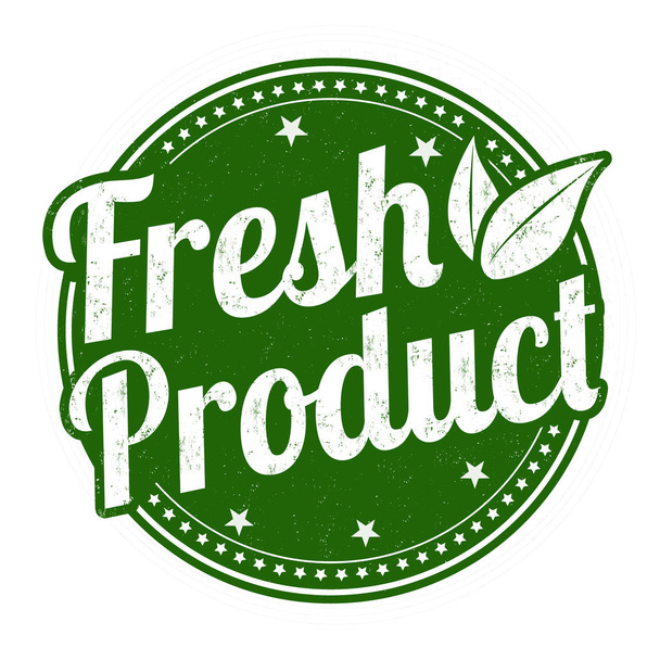 Fresh product sign or stamp - Vector, Image