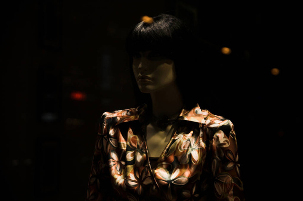 Mannequin in the store window - Photo, image