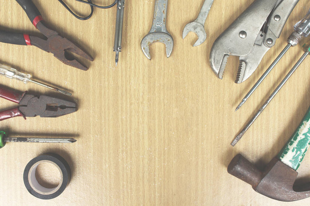 Εργαλεία και εξοπλισμός για την επισκευή και κατασκευή - Φωτογραφία, εικόνα