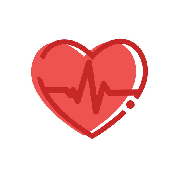 defibrillator medical icon - Vector, imagen