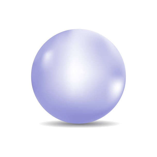 glossy pearl icon  - Vektor, obrázek